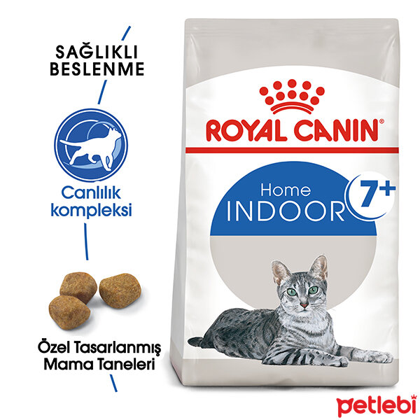 Royal Canin Indoor +7 Ev Kedileri İçin Yaşlı Kedi Maması 1,5kg