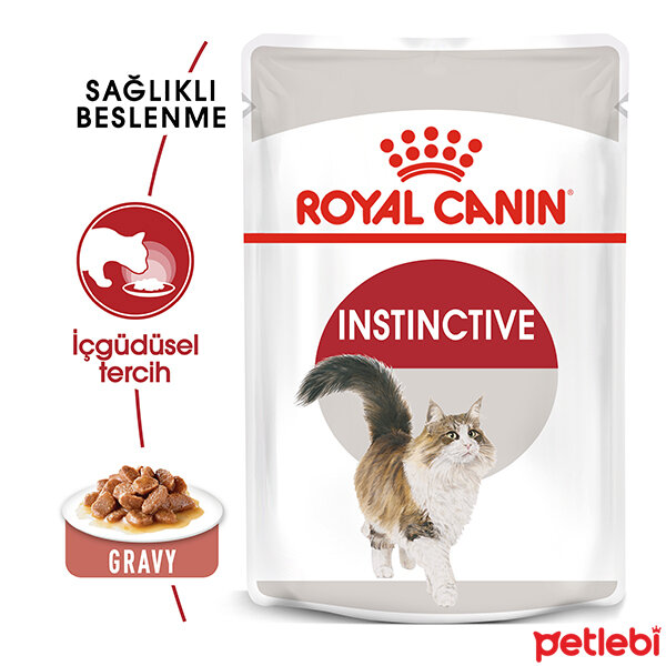 Royal Canin Pouch Instinctive Gravy Yetişkin Kedi Konservesi 85gr