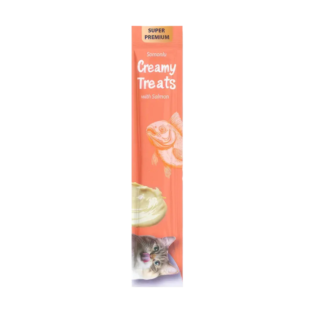 ROYALPET Creamy Somonlu Krema Kedi Ödül Maması 14gr (4'lü)