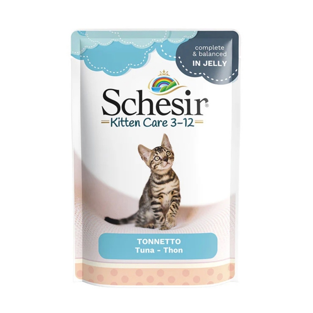 Schesir Jöle İçinde Ton Balıklı Yavru Kedi Konservesi 85gr