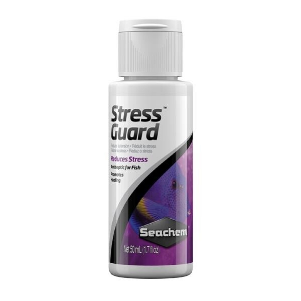 Seachem StressGuard Akvaryum Balıkları İçin Stres Azaltıcı Su Düzenleyici 50ml