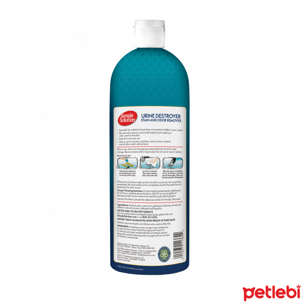 Simple Solution Sıvı İdrar Leke ve Koku Giderici 1000ml