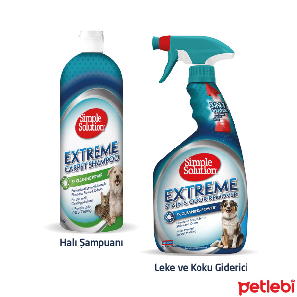 Simple Solution Extreme 3 Kat Etkili Leke ve Koku Giderici 945ml