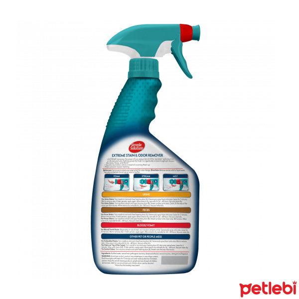 Simple Solution Extreme 3 Kat Etkili Leke ve Koku Giderici 945ml