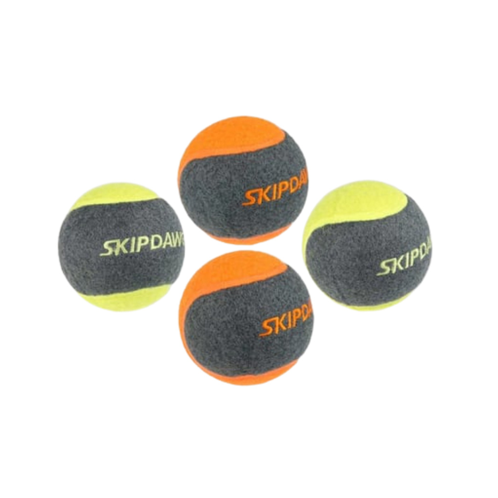 GiGwi Skipdawg Tenis Topu Köpek Oyuncağı (4'lü) [M]