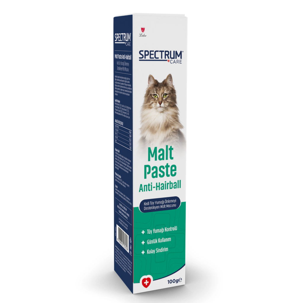Spectrum Care Malt Paste Tüy Yumağı Önleyici Malt Kedi Macunu 100gr