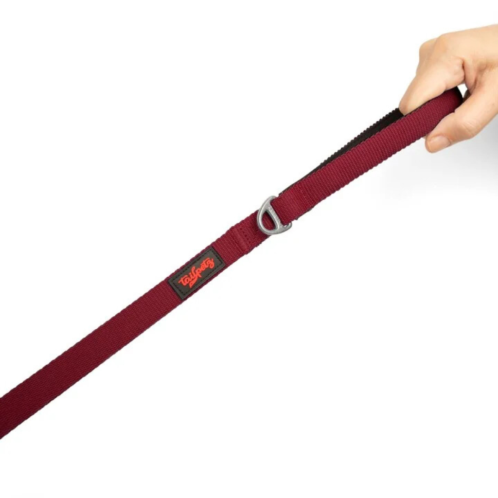 Tailpetz Match Köpek Gezdirme Kayışı 140cm/2cm (Bordo) [M]