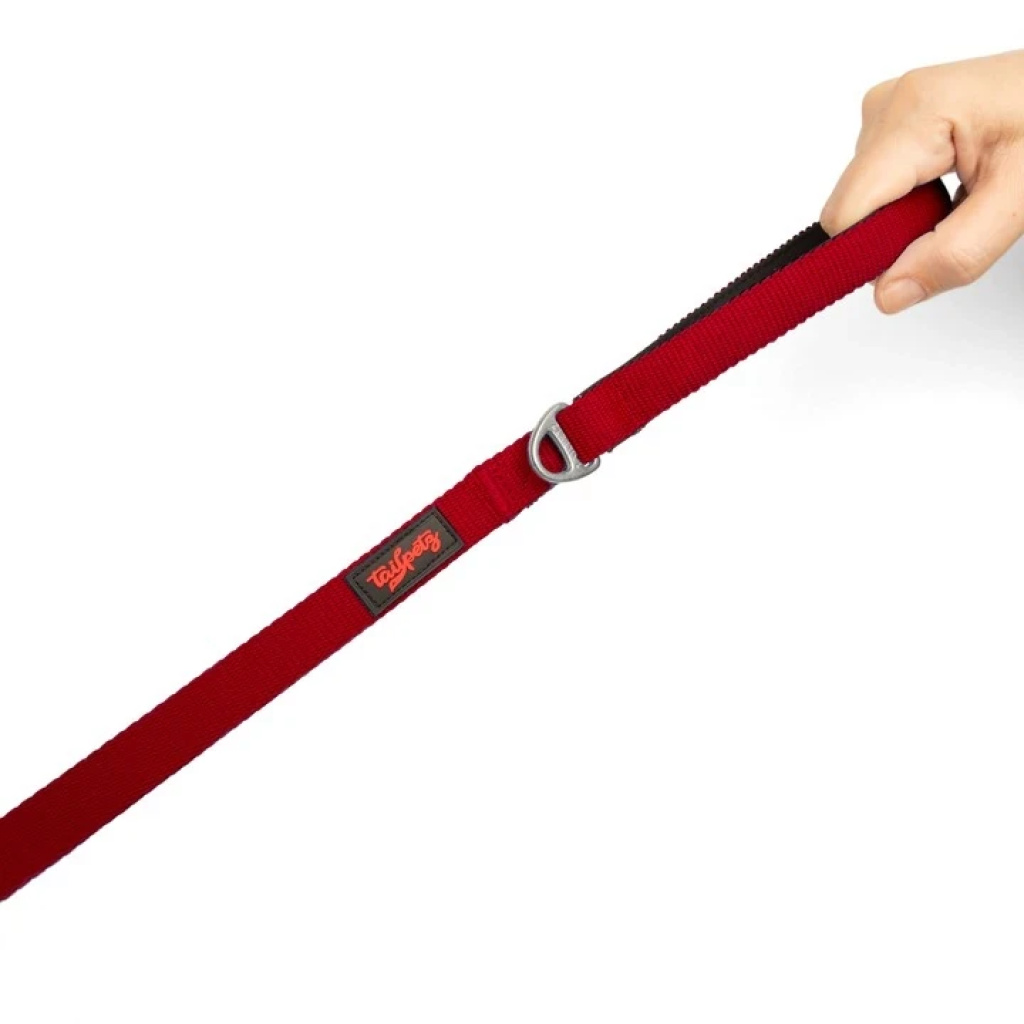 Tailpetz Kedi ve Köpek Gezdirme Kayışı (Kırmızı) 100x1,5cm