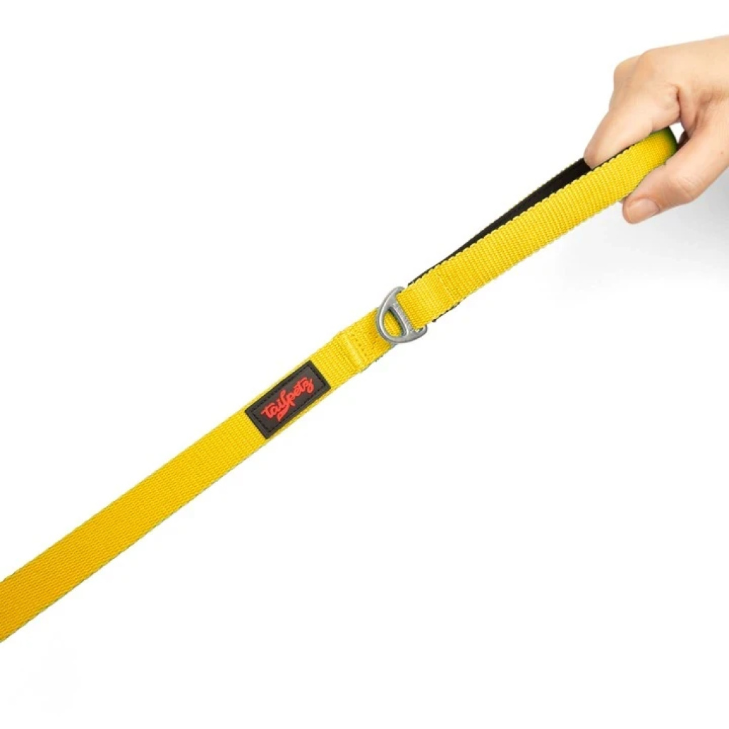 Tailpetz Match Kedi ve Köpek Gezdirme Kayışı 100x1,5cm (Sarı)