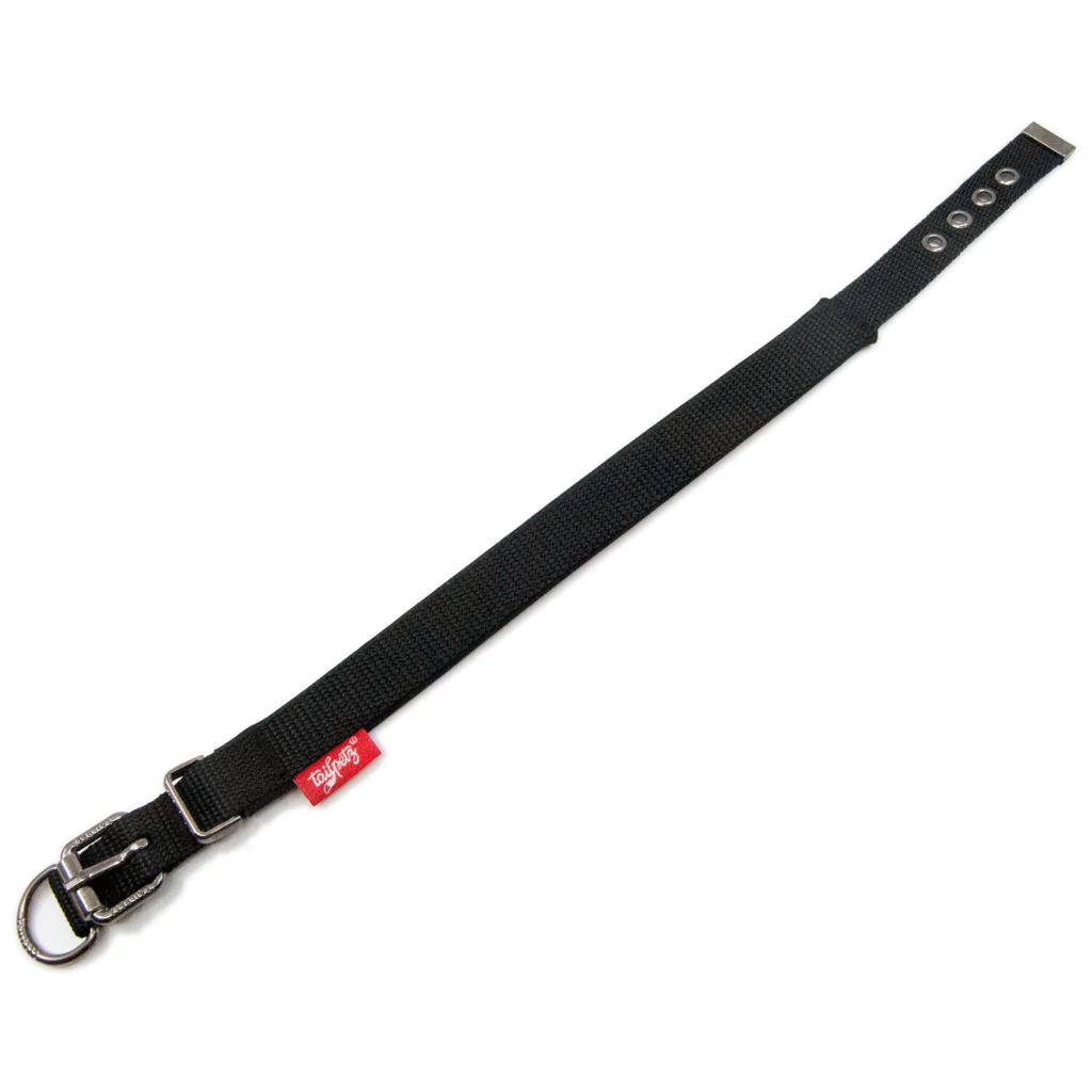 Tailpetz Comfy Yumuşak Dokulu Köpek Boyun Tasması (Siyah) [S]