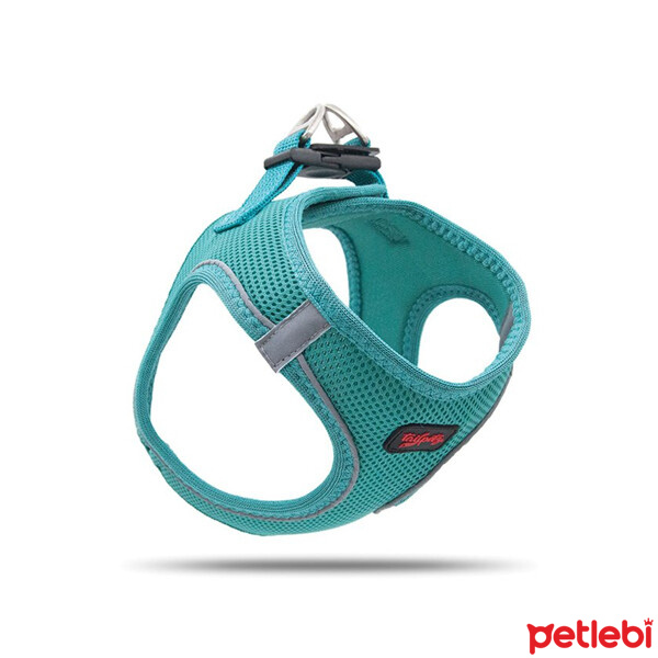 Tailpetz Air-Mesh Küçük Irk Köpek Göğüs Tasması 48-54cm (Zümrüt Yeşili) [L]