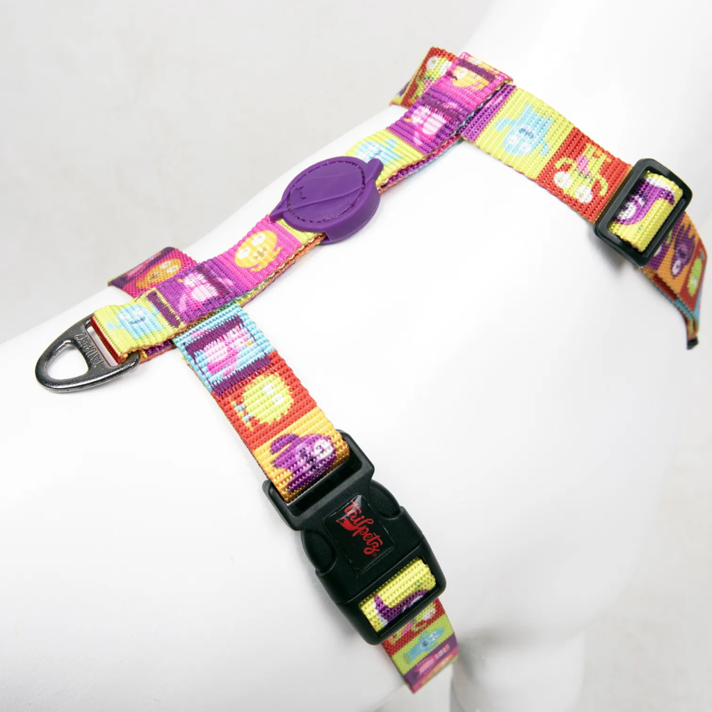 Tailpetz Harness Alliens Mini Irk Köpek Göğüs Tasması 23-38cm [XS]