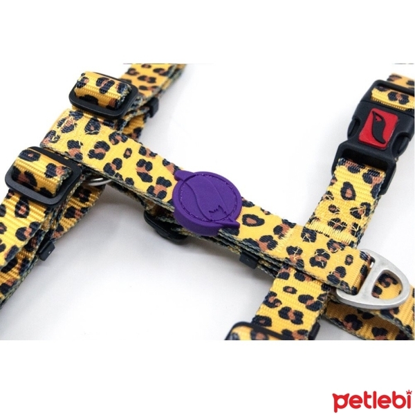 Tailpetz Harness Leopar Küçük Irk Köpek Göğüs Tasması 32-51cm [S]