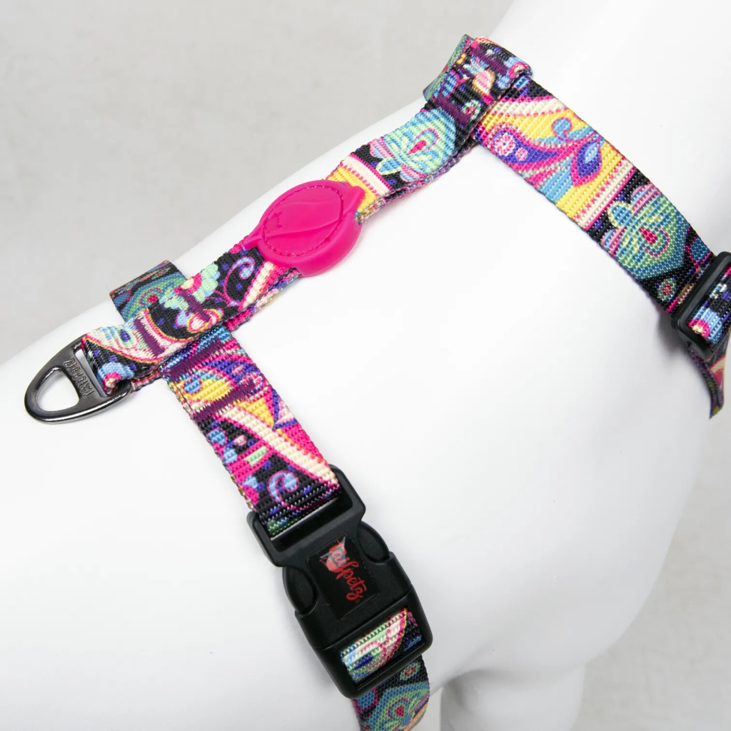 Tailpetz Paisley H-Harness Köpek Göğüs Tasması [S]
