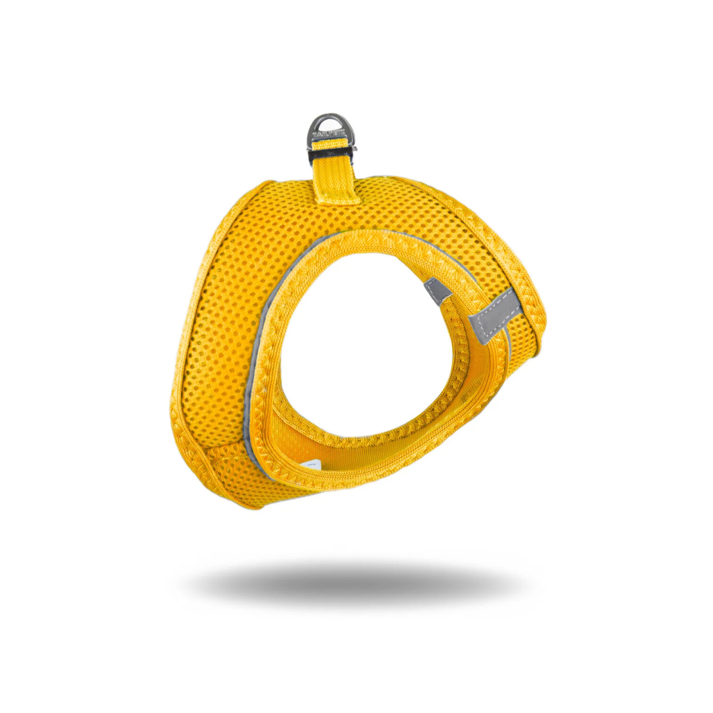 Tailpetz Air-Mesh Harness Köpek Göğüs Tasması (Sarı) [3XS]