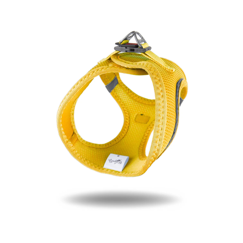 Tailpetz Air-Mesh Harness Köpek Göğüs Tasması (Sarı) [3XS]
