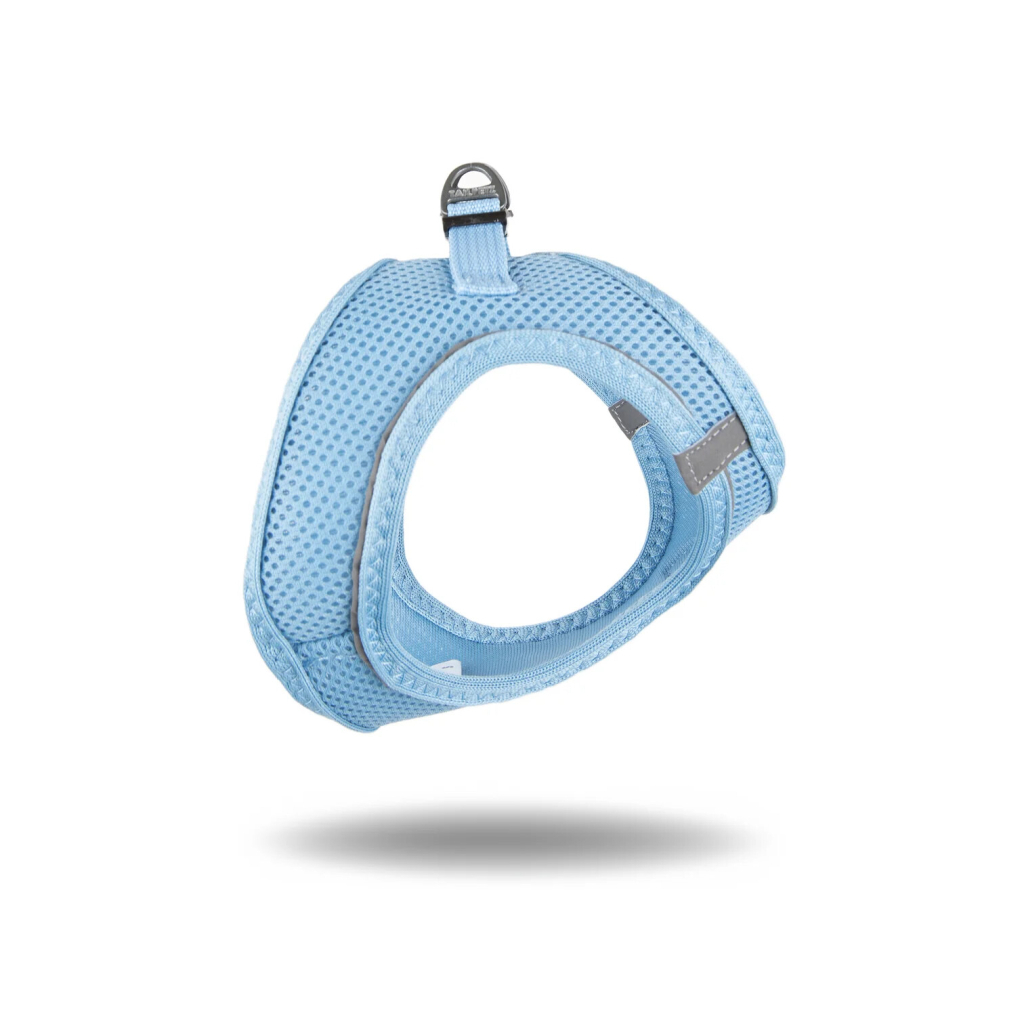 Tailpetz Air-Mesh Küçük Irk Köpek Göğüs Tasması 48-54cm (Açık Mavi) [L]