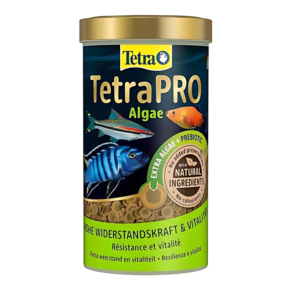 Tetra PRO Algae Spirulina Yosunlu Tropikal Balığı Cips Yemi 500ml 95gr