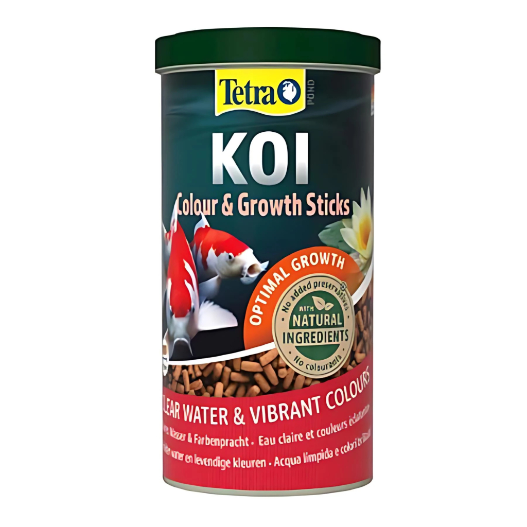 Tetra Pond Koi Colour & Growth Renklendirici Koi Balığı Çubuk Yemi 1000ml 270gr