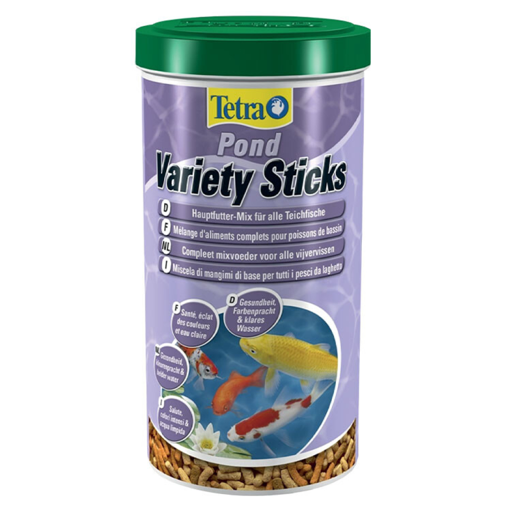 Tetra Pond Variety Sticks 3’ü 1 Arada Akvaryum Havuz Balığı Çubuk Yemi 1L 150gr