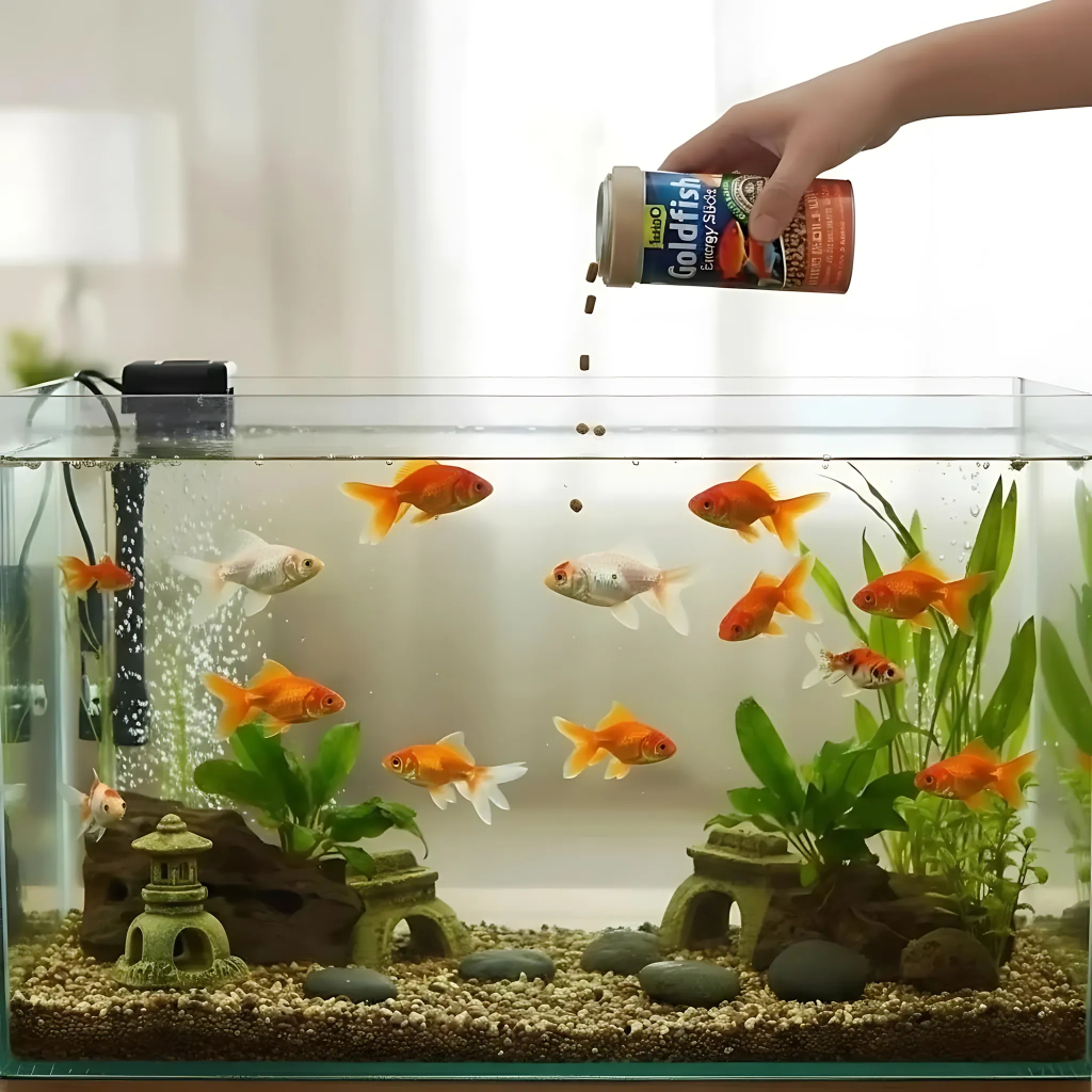 Tetra Goldfish Energy Sticks Yüksek Enerjili Akvaryum Japon Balığı Çubuk Yemi 100ml 34gr
