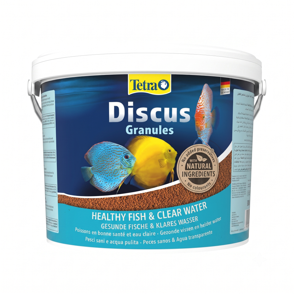 Tetra Discus Akvaryum Diskus Balığı Granül Yemi 10000ml 3000gr