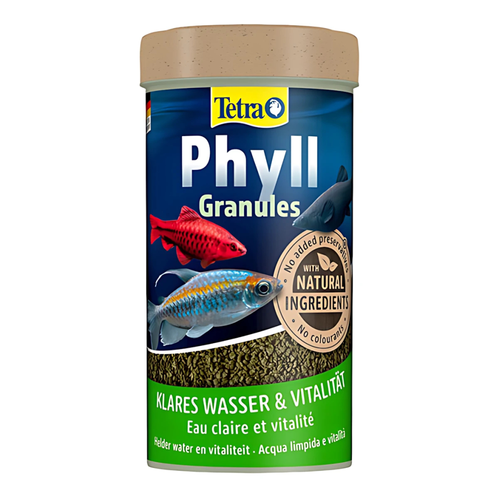Tetra Phyll Bitkisel Akvaryum Süs Balığı Granül Yemi 250ml 90gr
