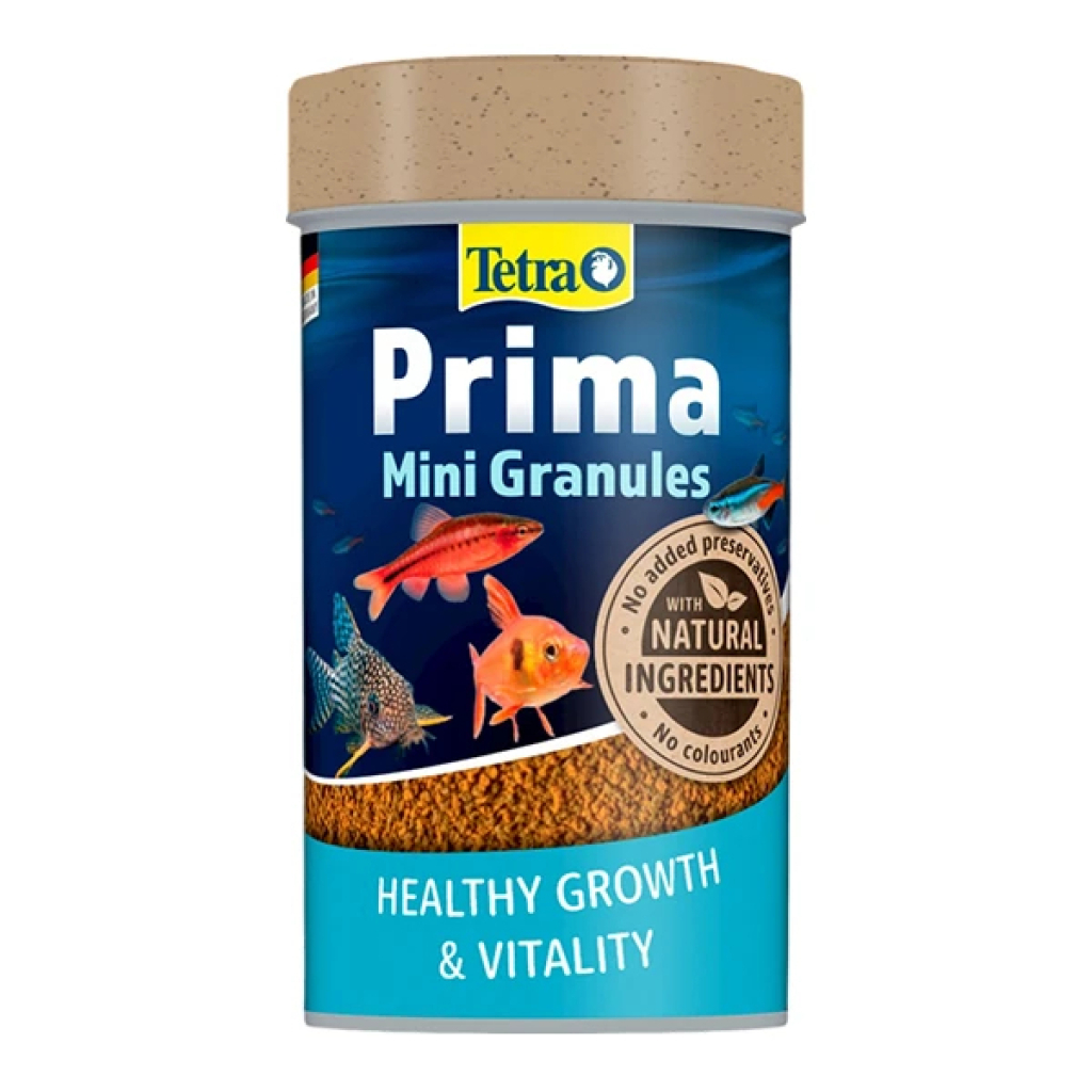 Tetra Prima Mini Granules Akvaryum Küçük Süs Balığı Granül Yemi 100ml 45gr
