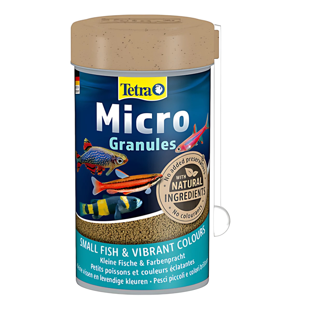 Tetra Micro Granules Akvaryum Küçük Süs Balığı Granül Yemi 100ml 45gr