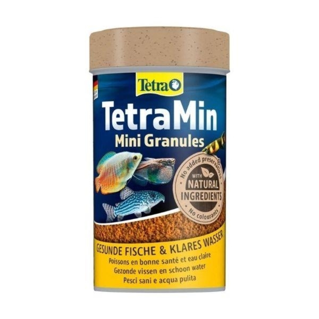 Tetra TetraMin Mini Granules Akvaryum Küçük Süs Balığı Granül Yemi 100ml 45gr