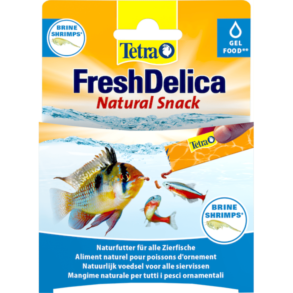 Tetra FreshDelica Brine Shrimps Artemialı Akvaryum Süs Balığı Jel Yemi 48gr