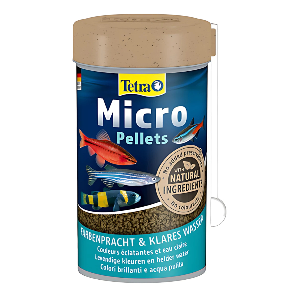 Tetra Micro Pellets Akvaryum Küçük Süs Balığı Pellet Yemi 100ml 46gr