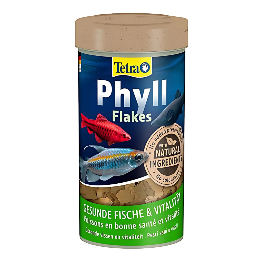 Tetra Phyll Bitkisel Akvaryum Süs Balığı Pul Yemi 250ml 52gr