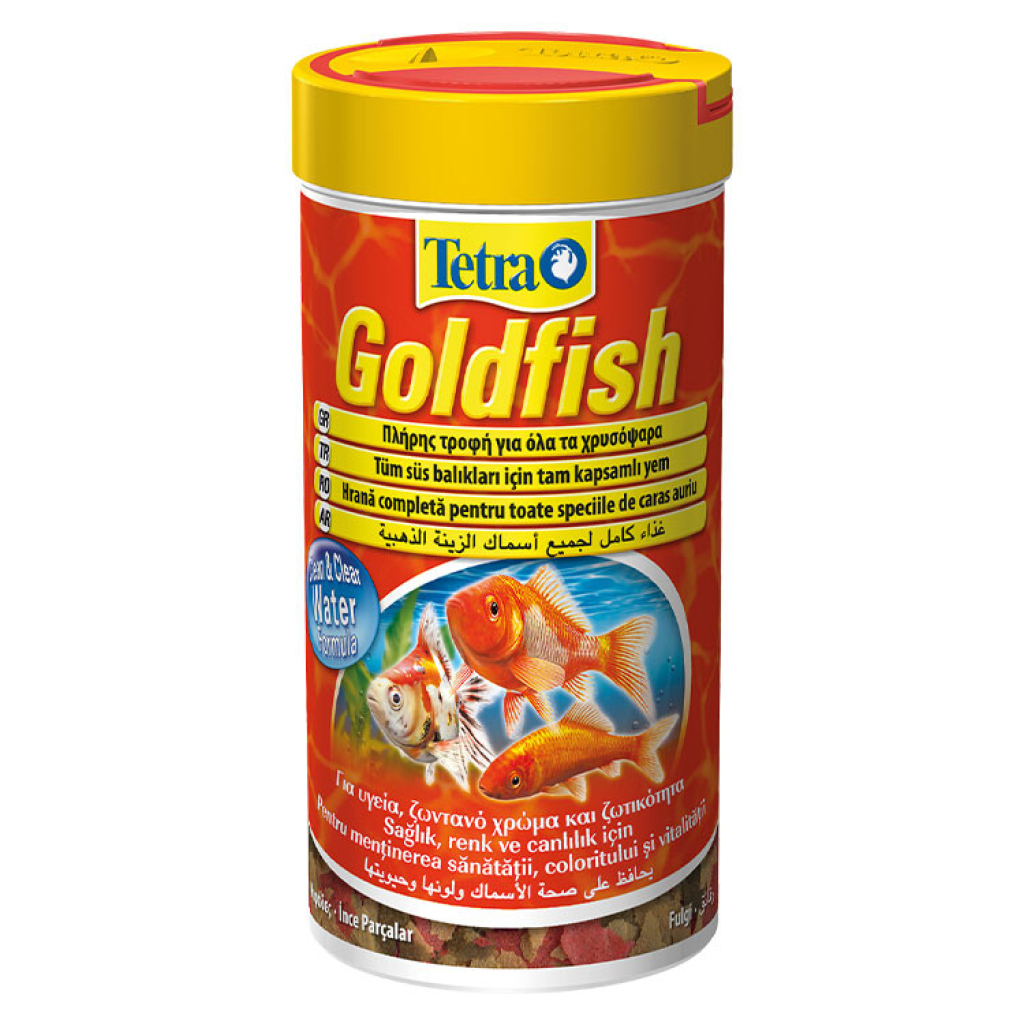 Tetra Goldfish Flakes Akvaryum Japon Balığı Pul Yemi 250ml 52gr