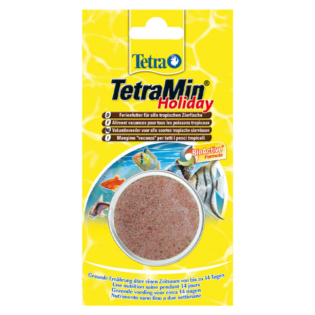 TetraMin Holiday 14 Günlük Akvaryum Tropikal Balık Tatil Tablet Yemi 30gr