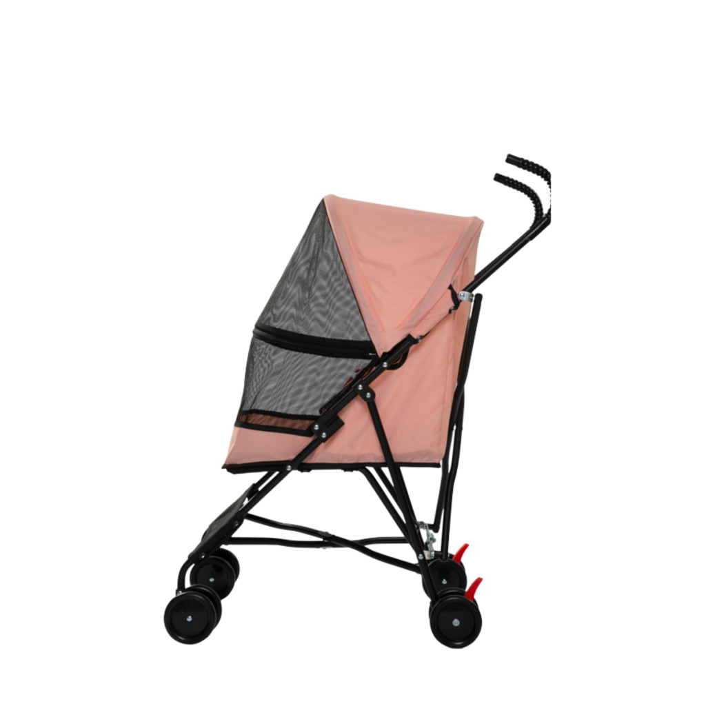 Tommy Kedi ve Köpek Taşıma Arabası 60x43x94cm (Pembe)