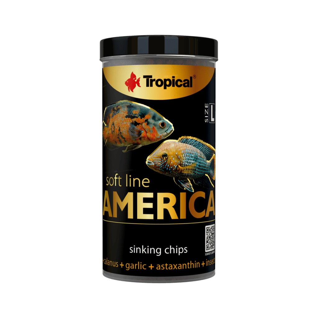 Tropical Soft Line America Size L Amerikan Balıkları İçin Cips Balık Yemi 100ml 52gr