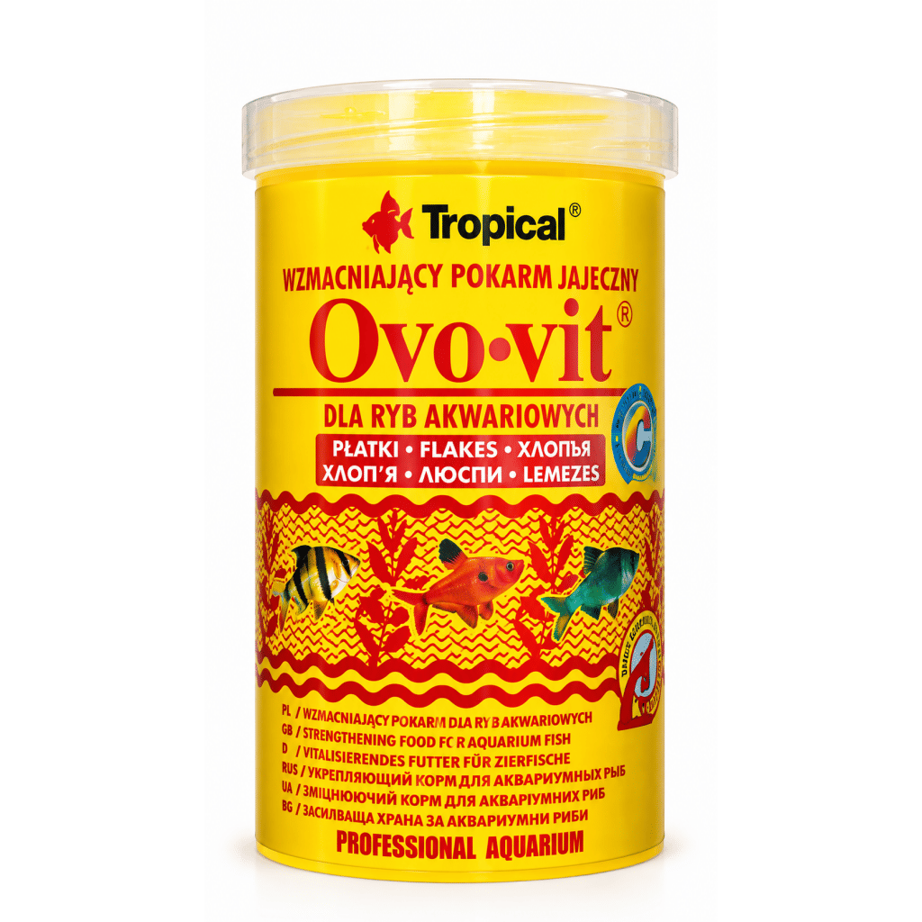 Tropical Ovo-vit Tropikal Balıklar İçin Pul Balık Yemi 50gr 250ml
