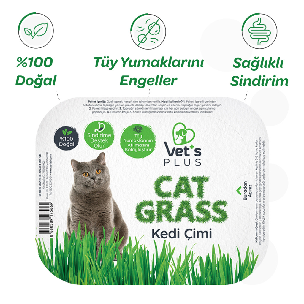 Vet's Plus Kediler İçin En Çok Satanlar Paketi