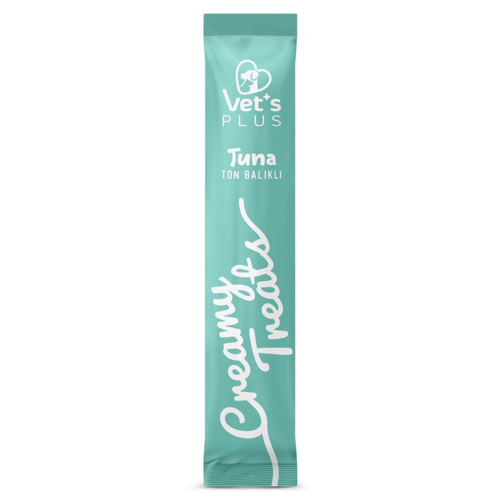 Vet's Plus Ton Balıklı Krema Kedi Ödül Maması 14gr (20 Adet)