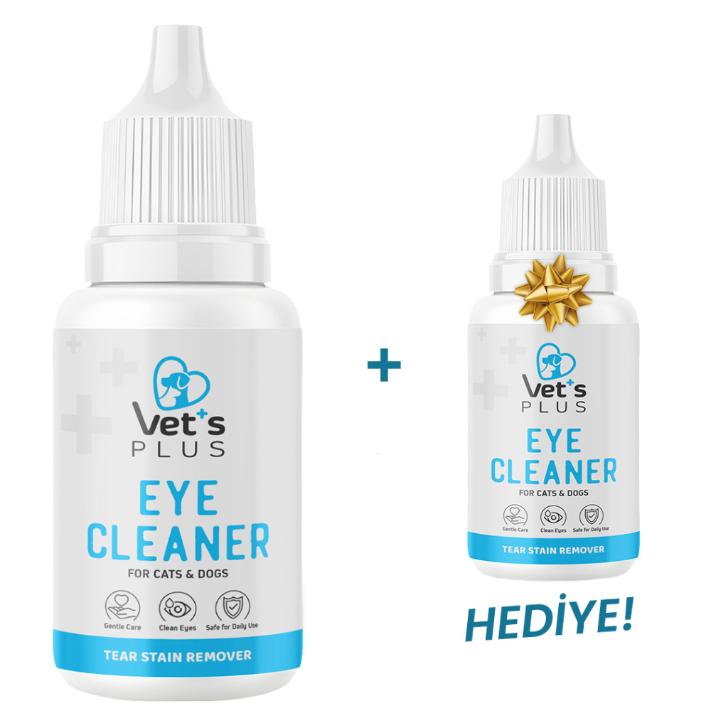 Vet's Plus Kedi ve Köpekler için Gözyaşı Lekesi Temizleme Solüsyonu 50ml