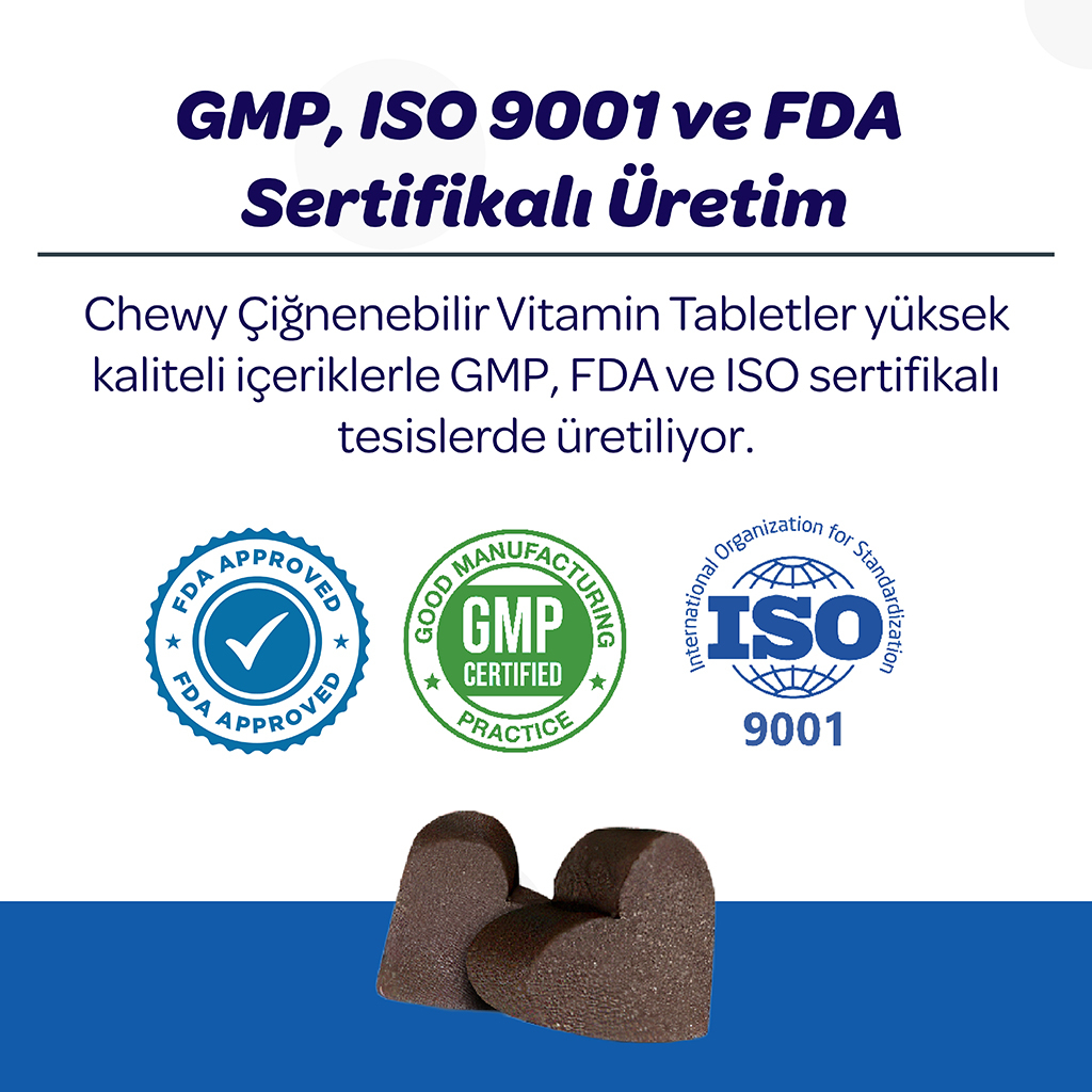 Vet's Plus Hip&Joint Kedi ve Köpekler İçin Eklem Destekleyici Çiğnenebilir Tablet (60'lı)