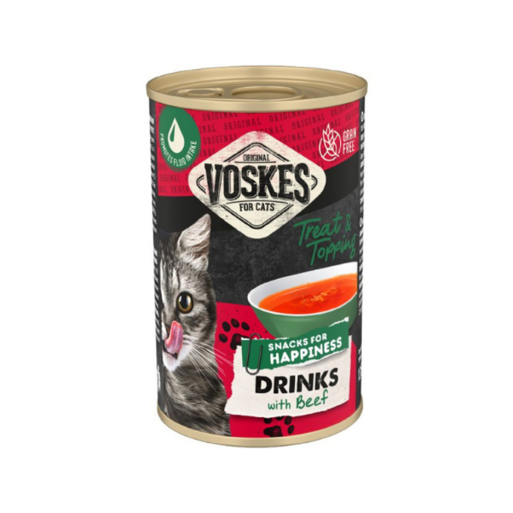 Voskes Biftekli Tahılsız Kedi Çorbası 135ml