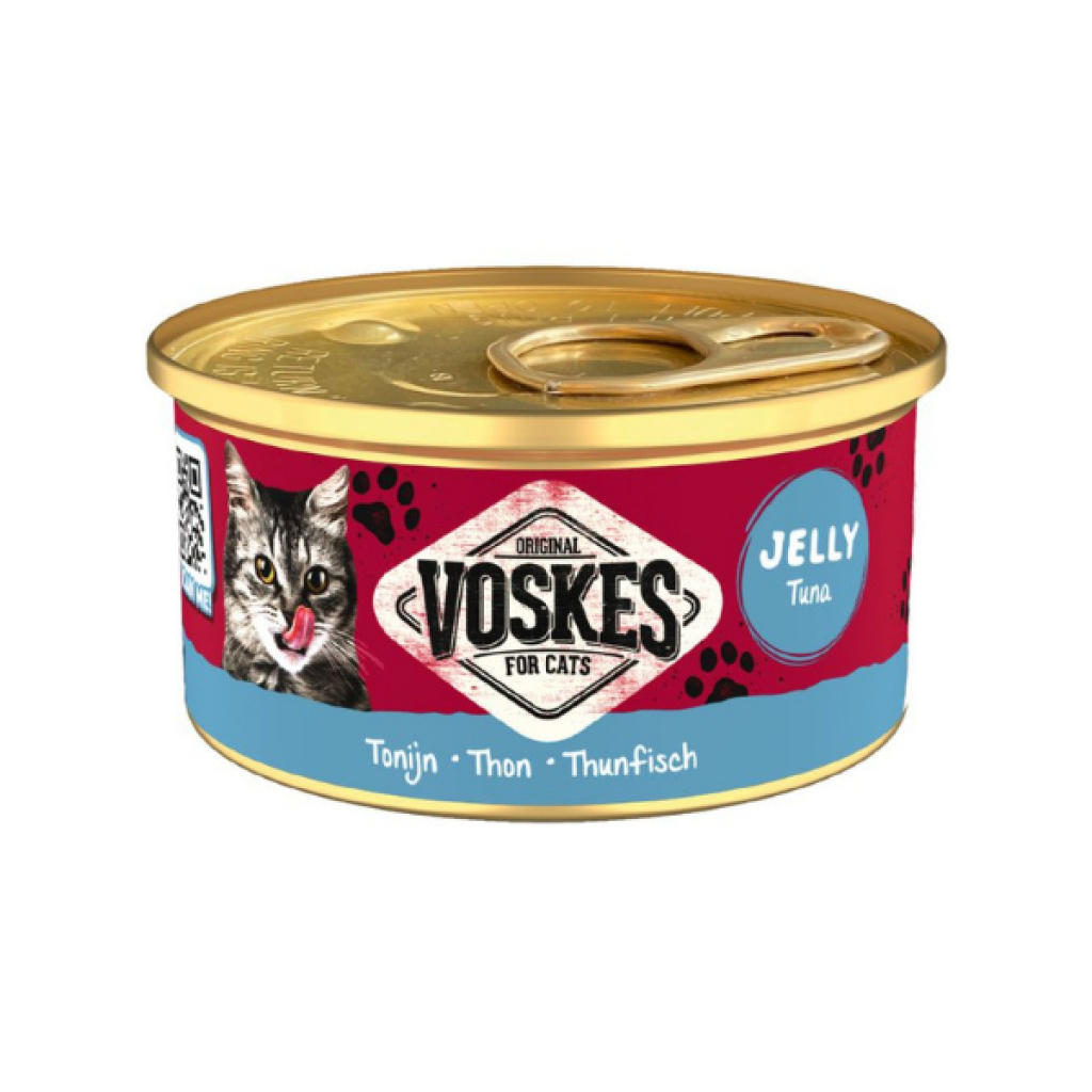 Voskes Ton Balıklı Yetişkin Kedi Konservesi 85gr