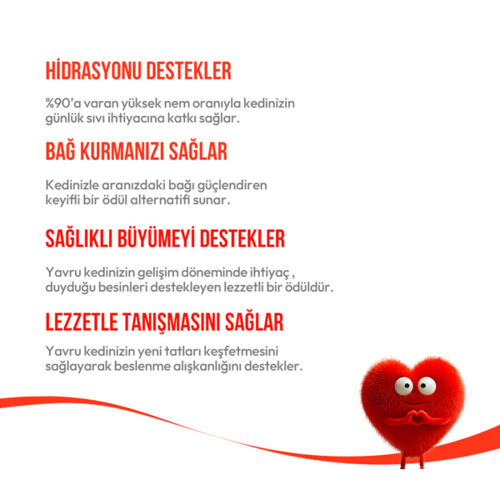 Wanpy Creamy Treat Somonlu Yavru Kedi Krema Ödül Maması 14gr (5'li)