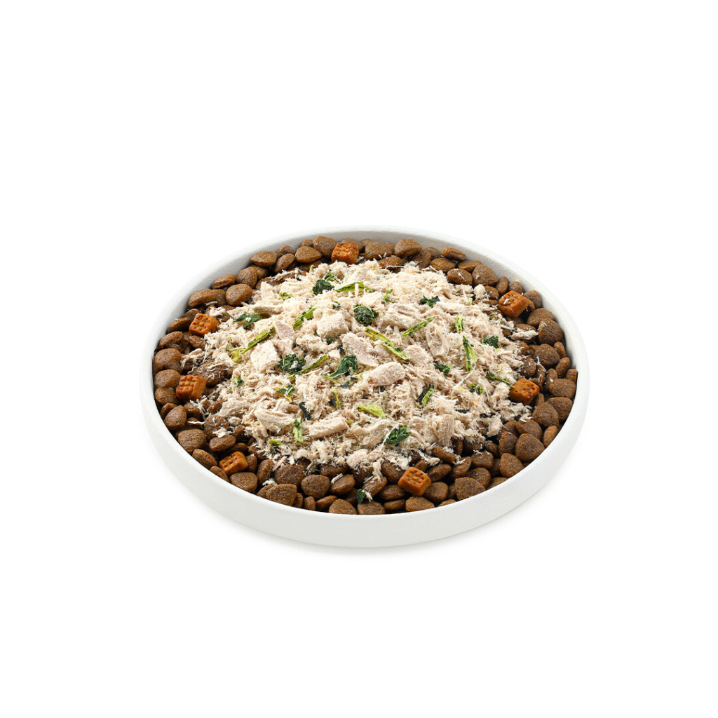 Wanpy Fluffy Topper Dondurularak Kurutulmuş Ördek Brüksel ve Kara Lahanalı Kedi Ödül Maması 30gr
