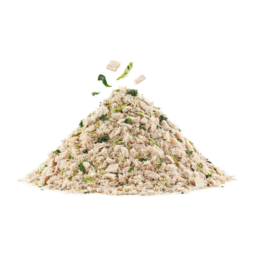 Wanpy Fluffy Topper Dondurularak Kurutulmuş Ördek Brüksel ve Kara Lahanalı Kedi Ödül Maması 30gr