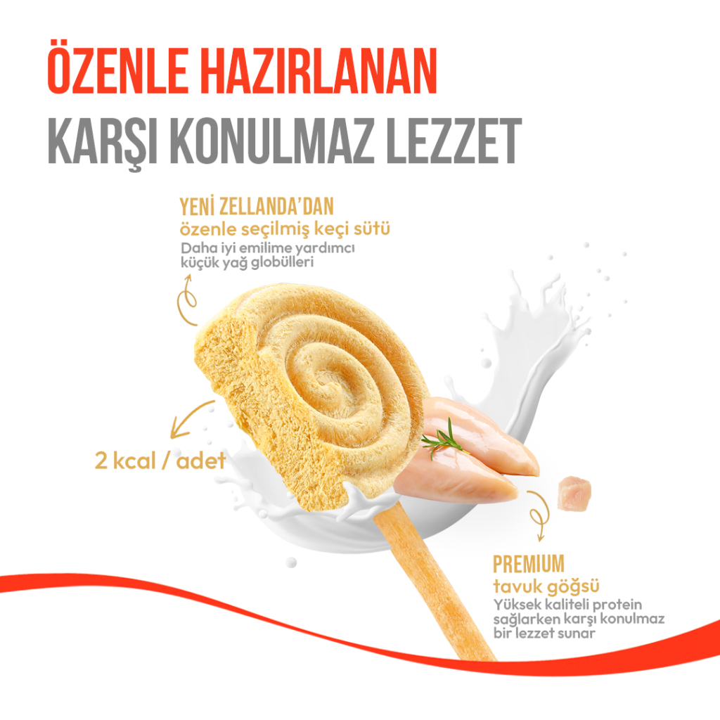 Wanpy LolliPop Dondurularak Kurutulmuş Balkabaklı Lolipop Köpek Ödül Maması 6gr (10'lu)
