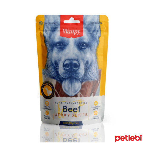 Wanpy Oven Roasted Gerçek Biftekli Köpek Ödülü 100gr