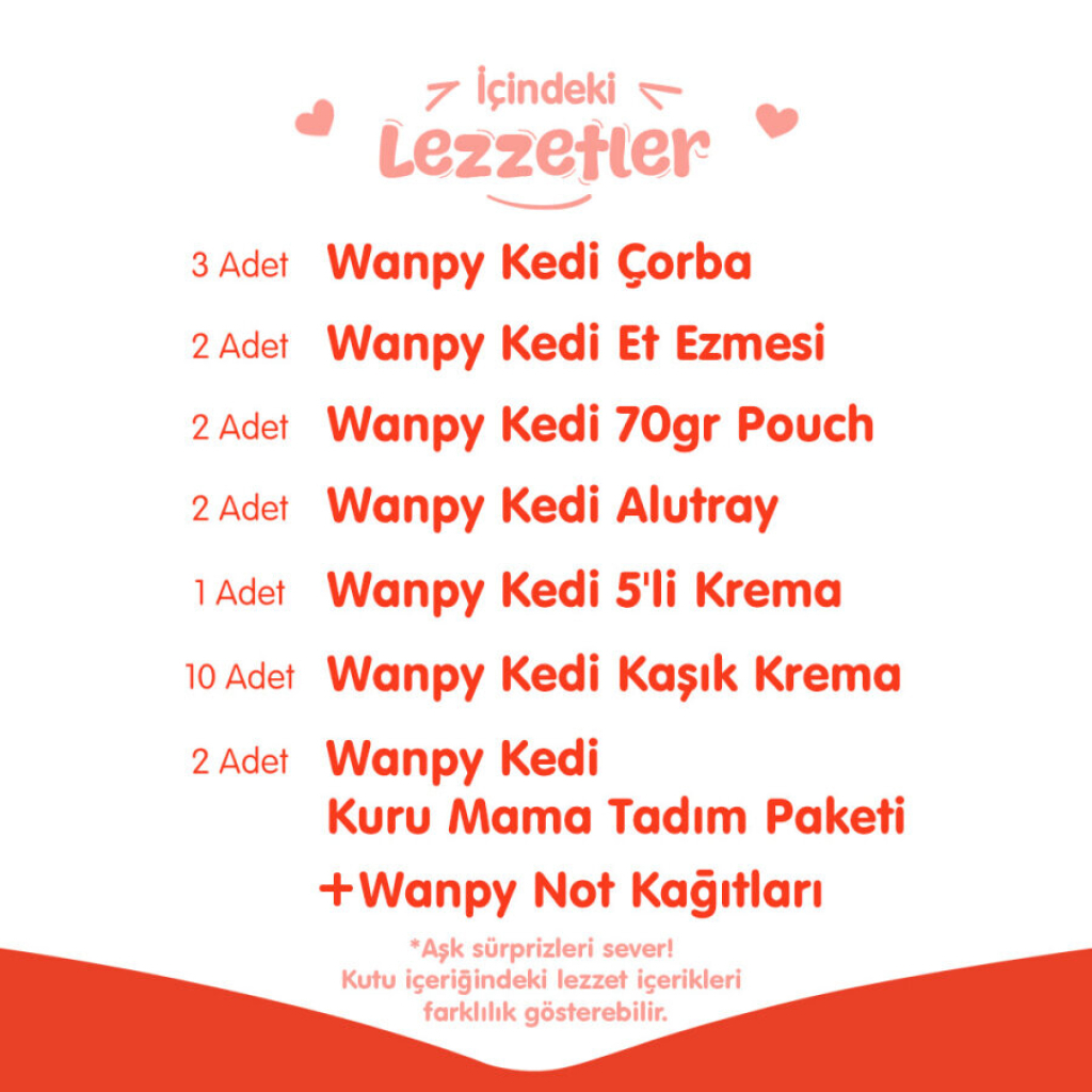 Wanpy Sürpriz Kedi Ödül Paketi